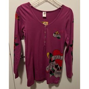 Vintage Ed Hardy long sleeve shirt NWT